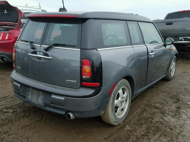 WMWML3C51ATX36668 - 2010 MINI COOPER CLU GRAY photo 4