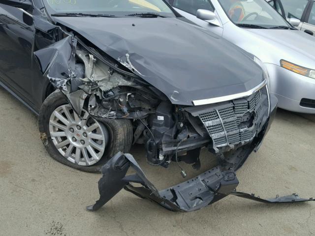 1G6DC5EY7B0145157 - 2011 CADILLAC CTS BLACK photo 9