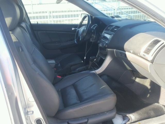 JHMCN36407C001831 - 2007 HONDA ACCORD HYB SILVER photo 5