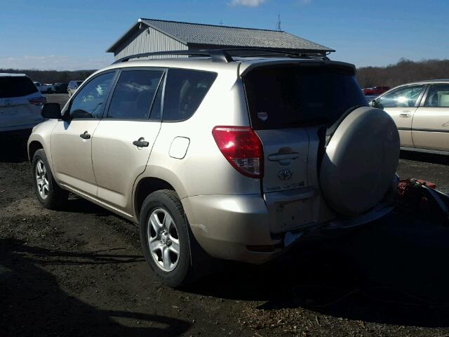 JTMZD33V476046281 - 2007 TOYOTA RAV4 TAN photo 3