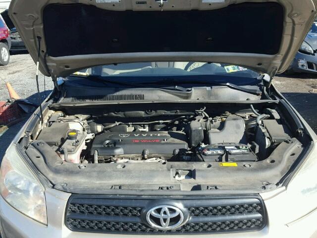 JTMZD33V476046281 - 2007 TOYOTA RAV4 TAN photo 7