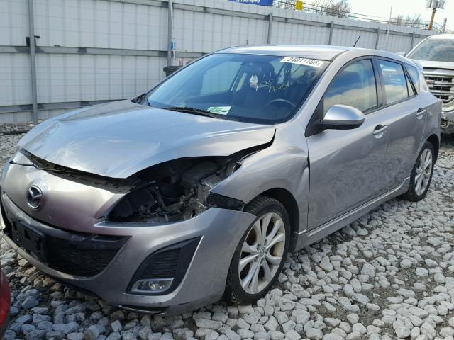 JM1BL1K5XB1383523 - 2011 MAZDA 3 S SILVER photo 2