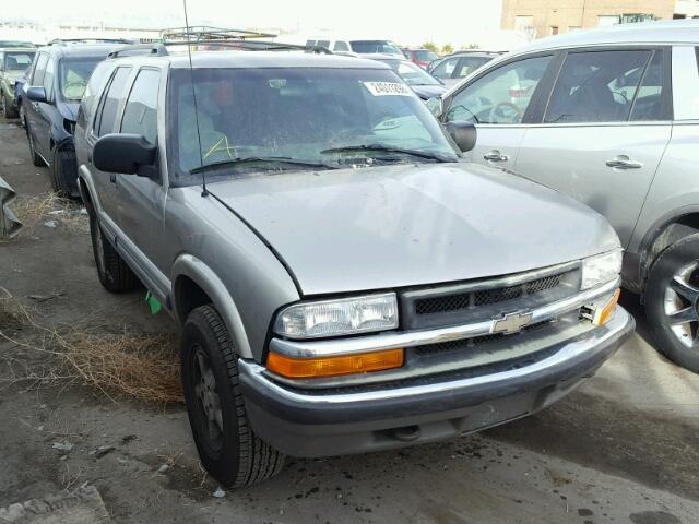 1GNDT13W8Y2404993 - 2000 CHEVROLET BLAZER TAN photo 1