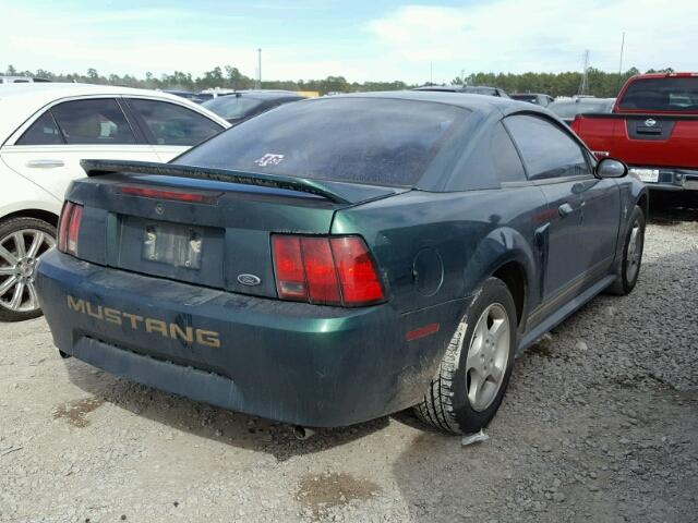 1FAFP4049YF259424 - 2000 FORD MUSTANG GREEN photo 4