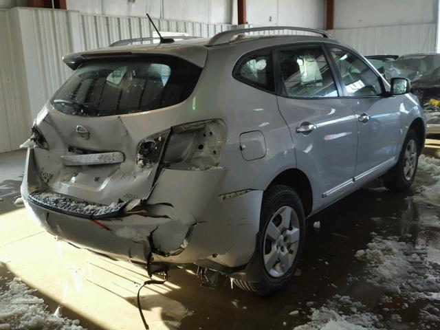 JN8AS5MV3EW720208 - 2014 NISSAN ROGUE SELE SILVER photo 4