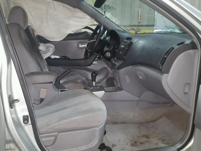 KMHDU46D37U094736 - 2007 HYUNDAI ELANTRA GL SILVER photo 5