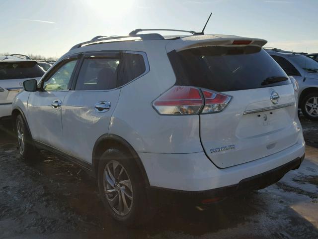 5N1AT2MT8FC896353 - 2015 NISSAN ROGUE S WHITE photo 3