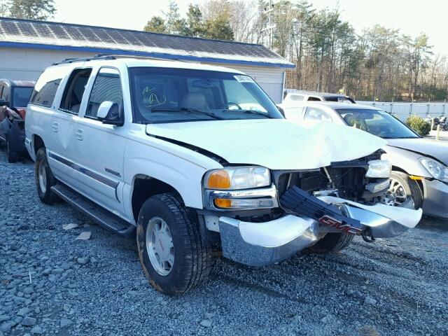 3GKFK16T91G252651 - 2001 GMC YUKON XL K WHITE photo 1