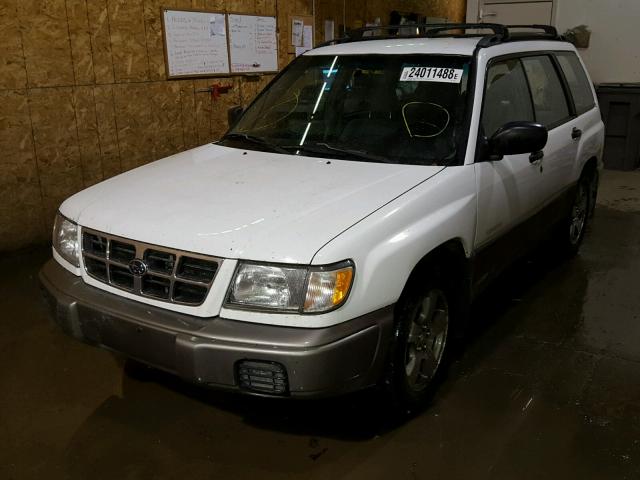 JF1SF6558XH703328 - 1999 SUBARU FORESTER S WHITE photo 2