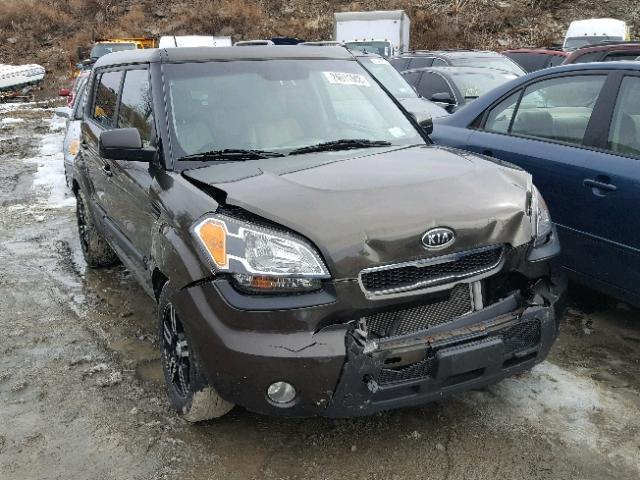 KNDJT2A28B7215966 - 2011 KIA SOUL BROWN photo 1