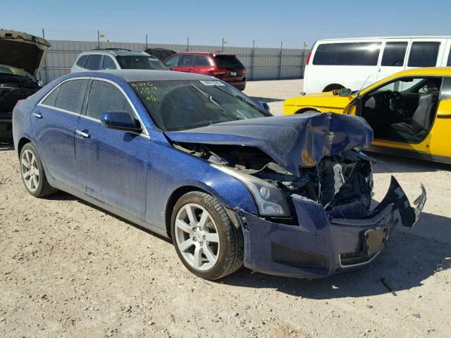 1G6AA5RA2D0158553 - 2013 CADILLAC ATS BLUE photo 1