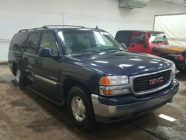 3GKFK16Z76G228120 - 2006 GMC YUKON XL K BLUE photo 1