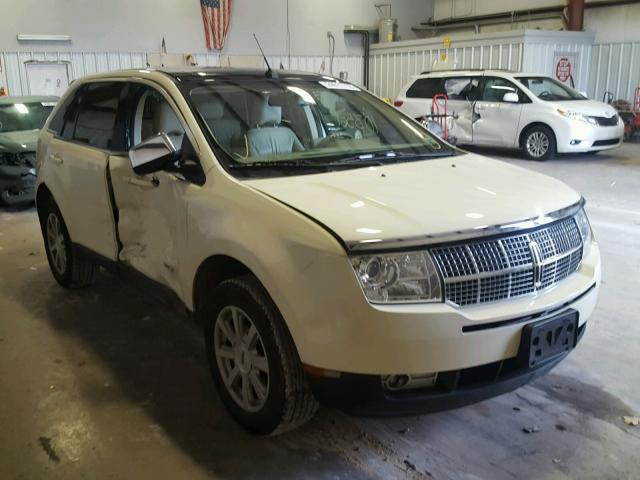 2LMDU68CX7BJ37947 - 2007 LINCOLN MKX WHITE photo 1