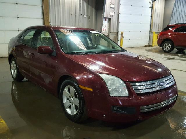 3FAHP07Z97R128417 - 2007 FORD FUSION SE BURGUNDY photo 1