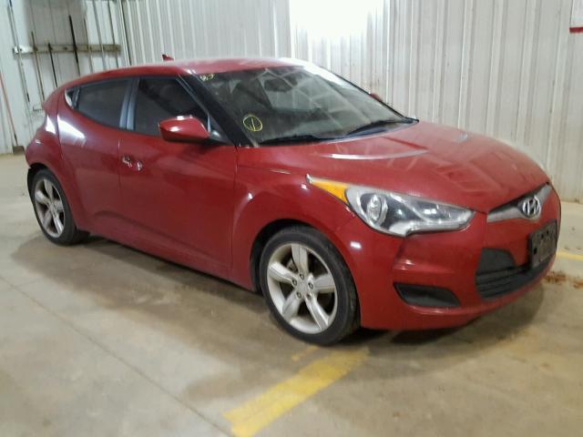 KMHTC6AD0CU025076 - 2012 HYUNDAI VELOSTER B RED photo 1