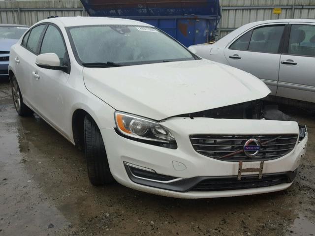 YV1612FS1E2295434 - 2014 VOLVO S60 T5 WHITE photo 1