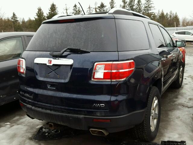 5GZEV23797J159209 - 2007 SATURN OUTLOOK XR ლურჯი ფოტო 4