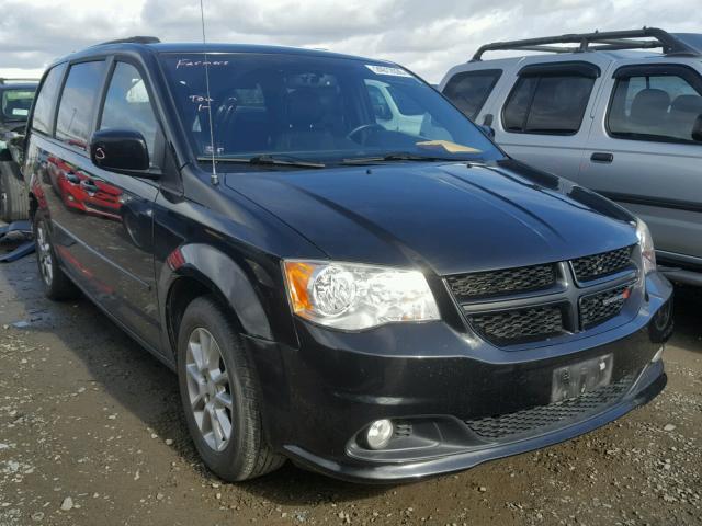 2C4RDGEG6DR537364 - 2013 DODGE GRAND CARA BLACK photo 1