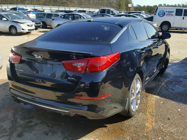 5XXGR4A65FG410198 - 2015 KIA OPTIMA SX BLACK photo 4