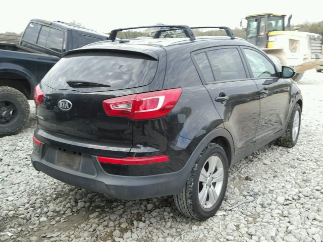 KNDPB3A28D7357899 - 2013 KIA SPORTAGE B CHARCOAL photo 4