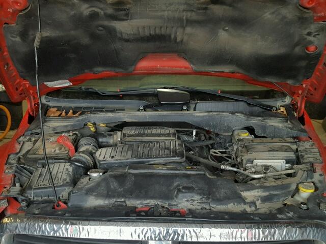 1D4HB38N46F111710 - 2006 DODGE DURANGO SX RED photo 7