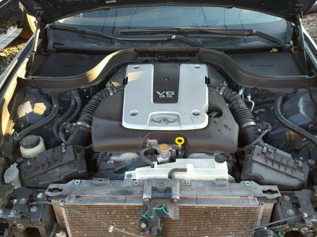 JNKBV61F38M280323 - 2008 INFINITI G35 GRAY photo 7