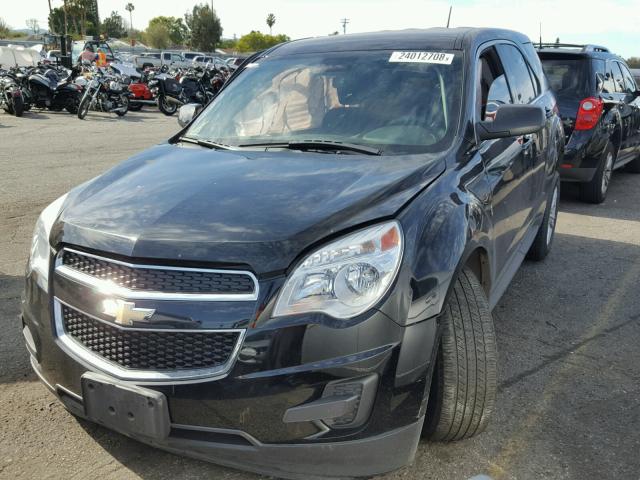 2GNALAEK6E6293680 - 2014 CHEVROLET EQUINOX LS BLACK photo 2