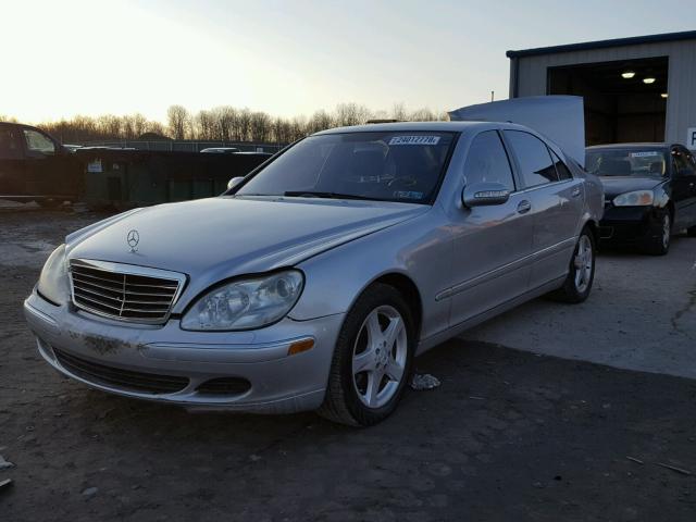 WDBNG70J75A438873 - 2005 MERCEDES-BENZ S 430 SILVER photo 2