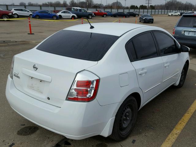 3N1AB61E08L658494 - 2008 NISSAN SENTRA 2.0 WHITE photo 4