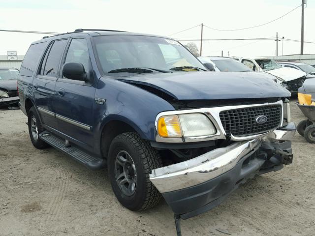 1FMRU15W41LB65169 - 2001 FORD EXPEDITION BLUE photo 1