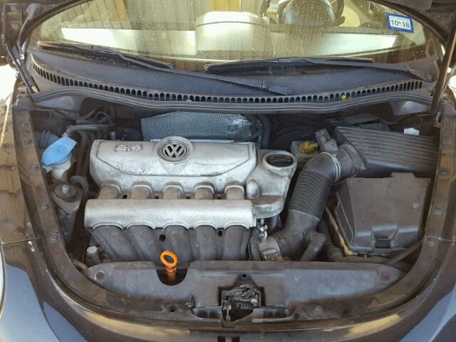 3VWPW31CX8M521532 - 2008 VOLKSWAGEN NEW BEETLE 黑色 照片 7