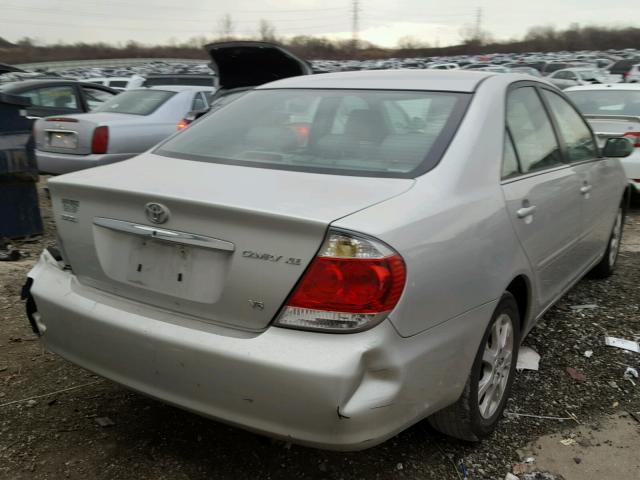 4T1BF30K75U598836 - 2005 TOYOTA CAMRY LE SILVER photo 4