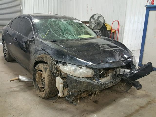 2HGFC2F74GH505421 - 2016 HONDA CIVIC EX შავი ფოტო 1
