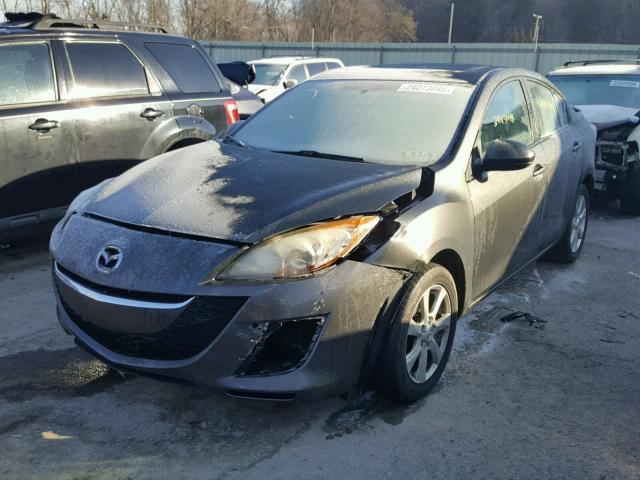 JM1BL1SG3A1142385 - 2010 MAZDA 3 I GRAY photo 2