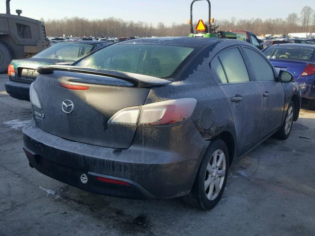 JM1BL1SG3A1142385 - 2010 MAZDA 3 I GRAY photo 4