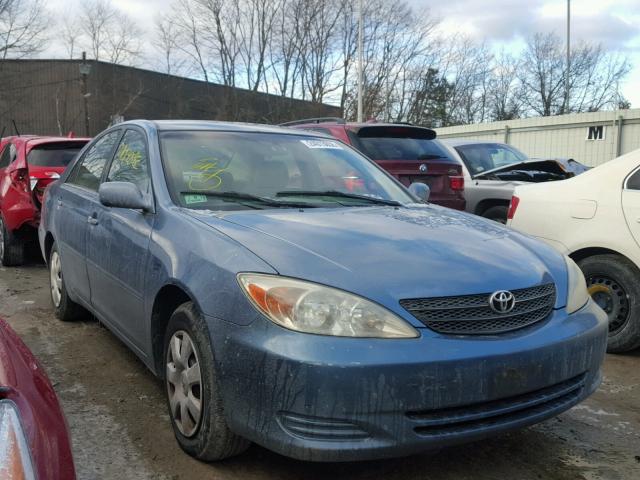 4T1BE32K82U574167 - 2002 TOYOTA CAMRY LE BLUE photo 1