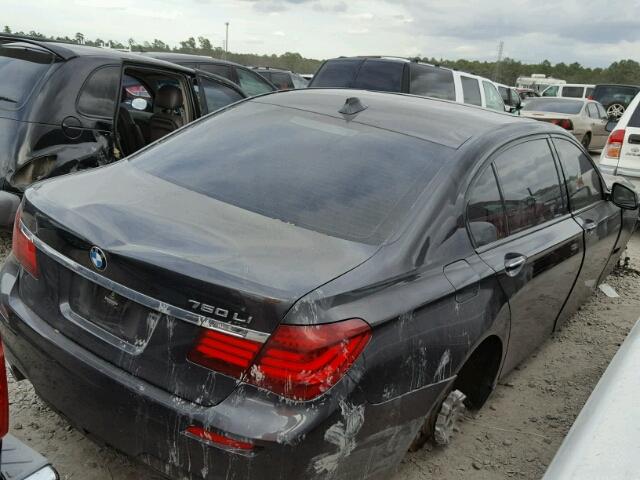 WBAYE8C57DD132307 - 2013 BMW 750LI CHARCOAL photo 4