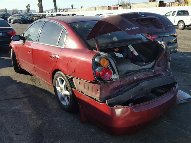 1N4AL11D52C109242 - 2002 NISSAN ALTIMA BAS RED photo 3