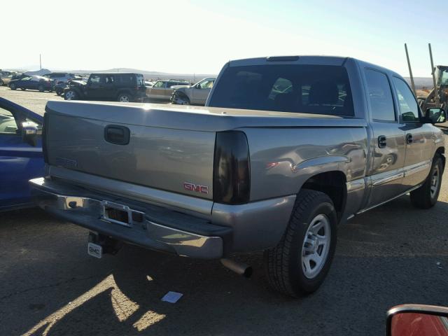 2GTEC13T261174609 - 2006 GMC NEW SIERRA GRAY photo 4