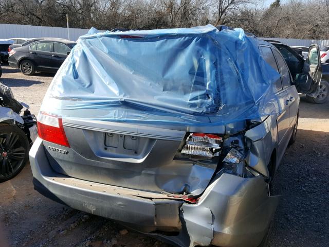 5FNRL38426B094769 - 2006 HONDA ODYSSEY EX BLUE photo 9