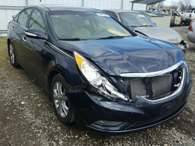 5NPEC4AC8CH401008 - 2012 HYUNDAI SONATA SE BLUE photo 1