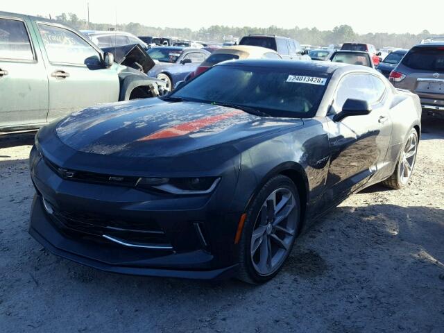 1G1FC1RS6H0153479 - 2017 CHEVROLET CAMARO LT GRAY photo 2