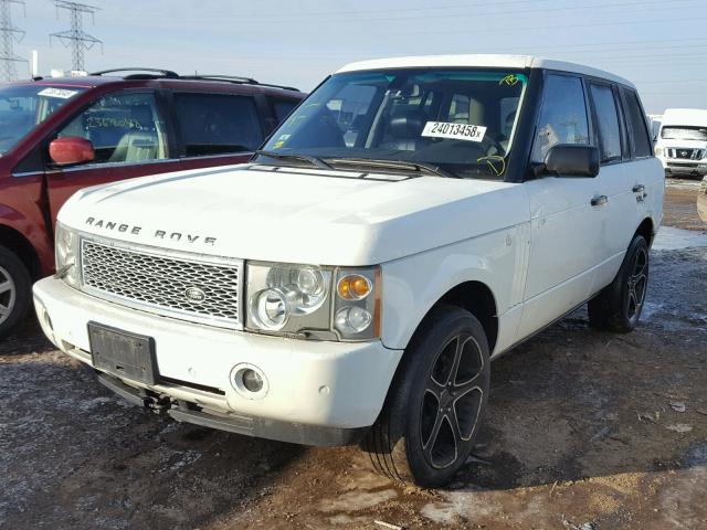 SALME11474A164123 - 2004 LAND ROVER RANGE ROVE WHITE photo 2