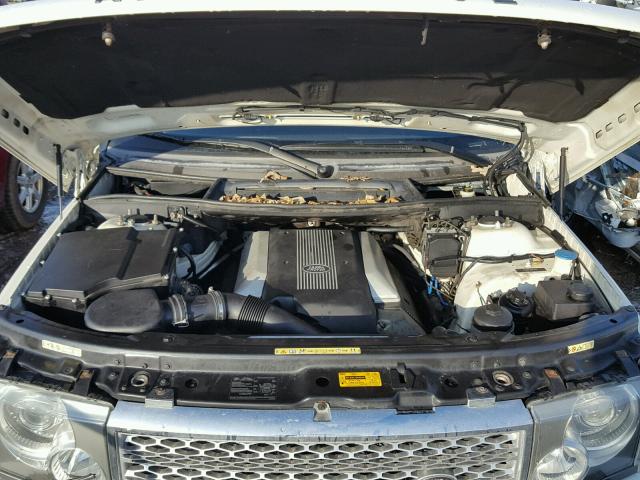 SALME11474A164123 - 2004 LAND ROVER RANGE ROVE WHITE photo 7