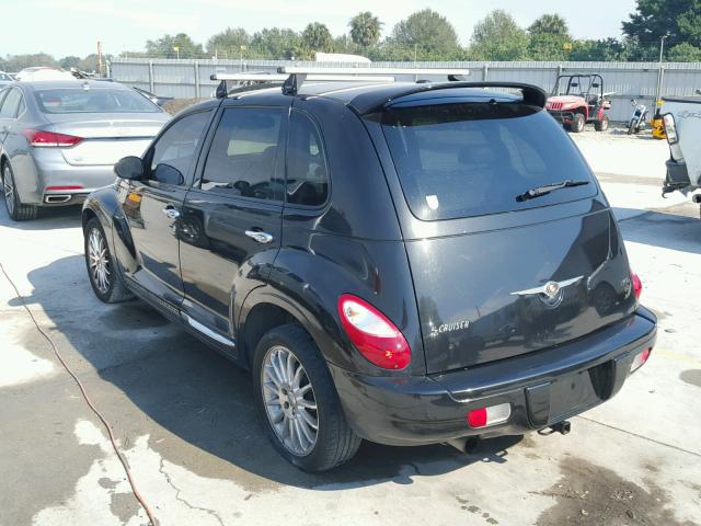 3A8FY68818T176921 - 2008 CHRYSLER PT CRUISER BLACK photo 3