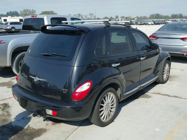 3A8FY68818T176921 - 2008 CHRYSLER PT CRUISER BLACK photo 4