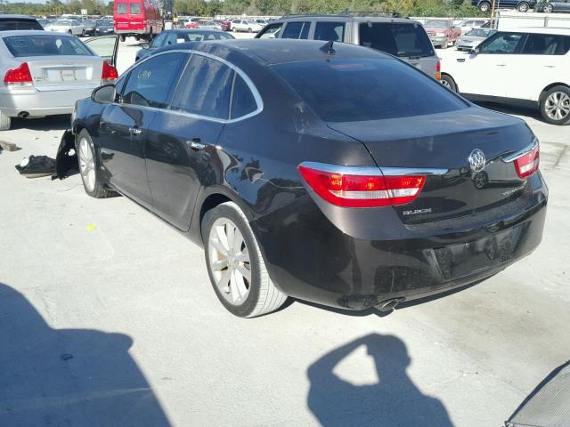 1G4PP5SK8D4142192 - 2013 BUICK VERANO BROWN photo 3