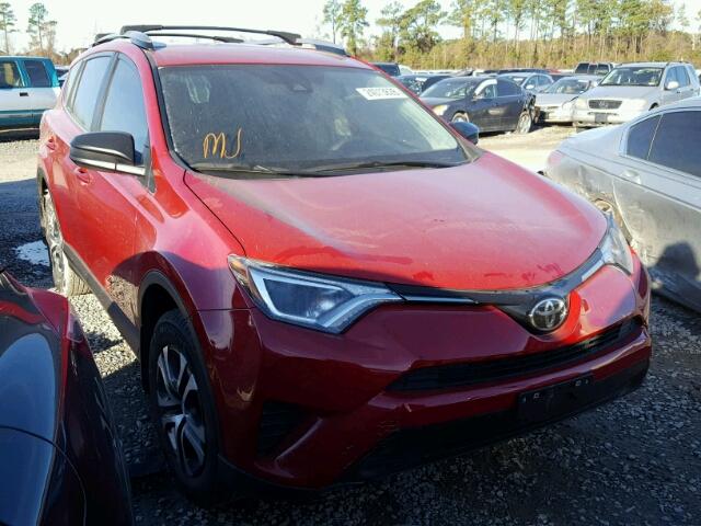 JTMZFREV4HJ117018 - 2017 TOYOTA RAV4 LE BURGUNDY photo 1