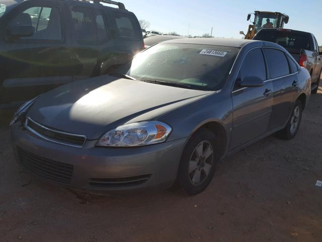 2G1WB55K479342779 - 2007 CHEVROLET IMPALA LS GRAY photo 2