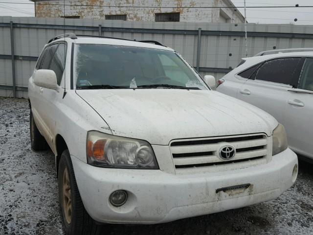 JTEGD21A470171099 - 2007 TOYOTA HIGHLANDER WHITE photo 1